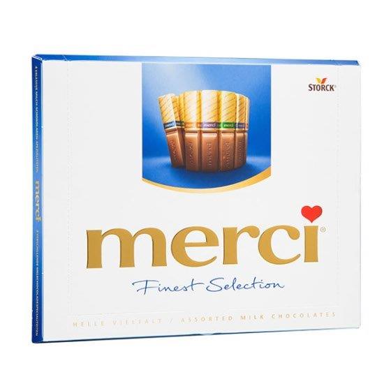 Merci Milk Finest Selection 250g