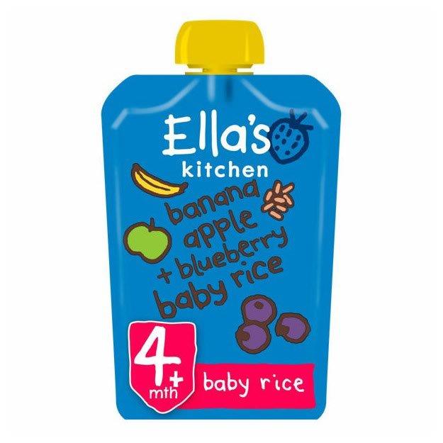 Ellas Kitchen Rice - Banana & Blueberry 120g