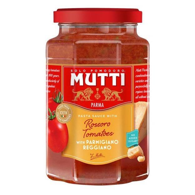 Mutti Tomato Pasta Sauce - Parmesan 400g