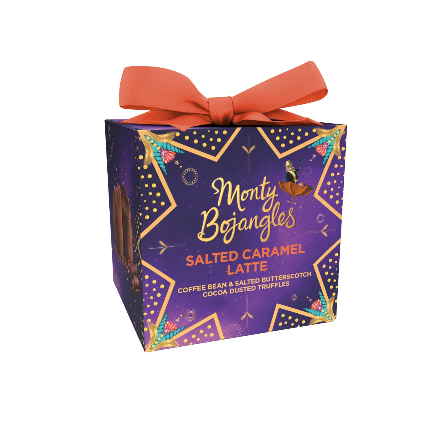 Monty Bojangles Salted Caramel Latte Truffles Gift Box 100g