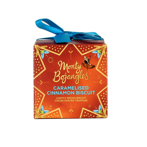 Monty Bojangles Caramelised Cinnamon Biscuit Truffles Gift Box 100g