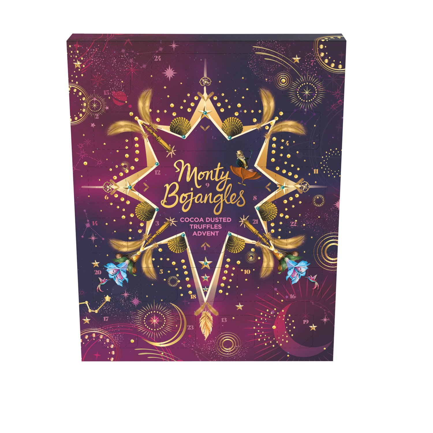 Monty Bojangles Cocoa Dusted Truffles Premium Advent Calendar 235g