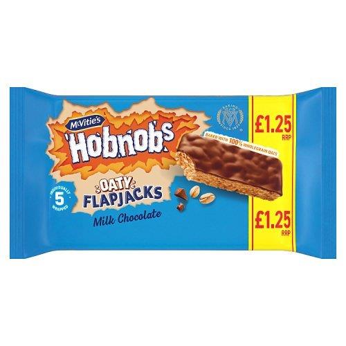 DUNIYA | McVities Hobnobs Chocolate Flapjack 5pk PM £1.49 Thumbnail