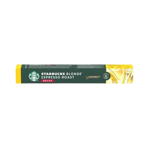 Starbucks Nespresso Blonde Roast Decaf 10s 55g (B)