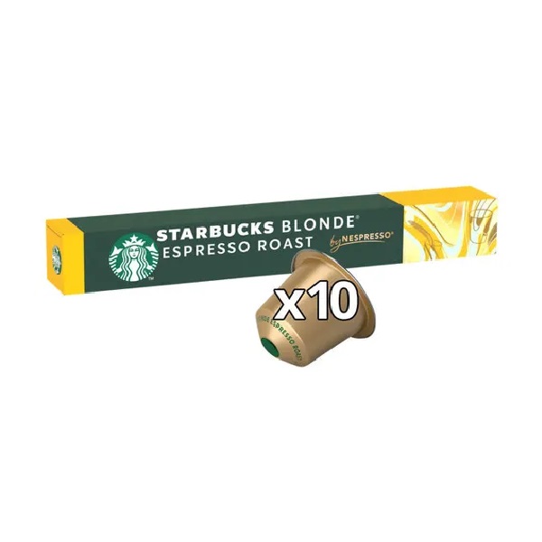 Starbucks Nespresso Blonde Espresso Roast 10s 53g (B)