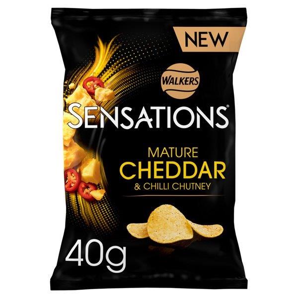 DUNIYA | Walkers Sensations Mature Cheddar & Chilli Chutney 40g Thumbnail