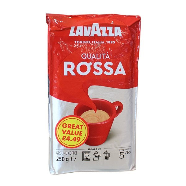 Lavazza Qualita Rossa 250g PM £6.75