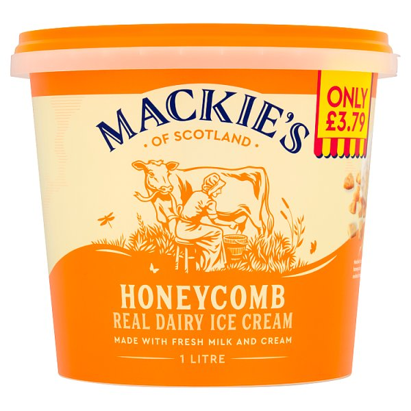 Mackies of Scotland Honeycomb 1Ltr PM £3.79