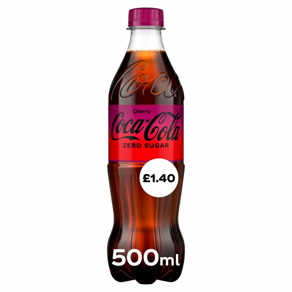 Coca Cola Zero Cherry 500ml PMP