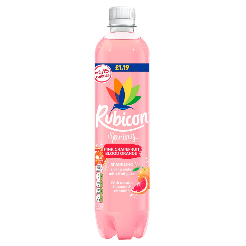 Rubicon Spring Pink Grapefruit & Blood Orange PM £1.15 500ml