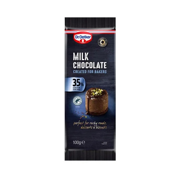 Dr Oetker Milk Chocolate 100g