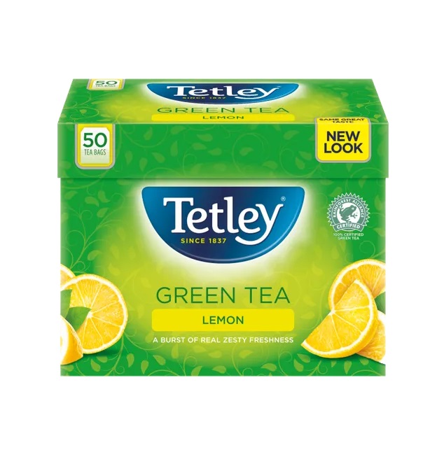 DUNIYA | Tetley Green Tea Lemon Tea Bags 50s (HS) Thumbnail