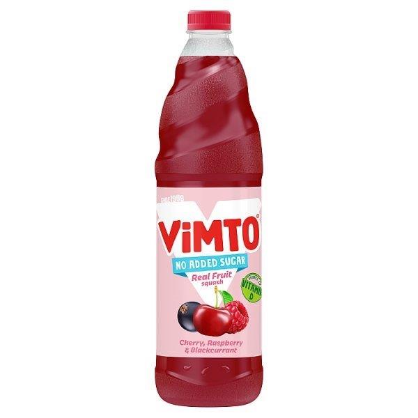 DUNIYA | Vimto Cherry Raspberry & Blackcurrant Squash 1Ltr (HS) Thumbnail