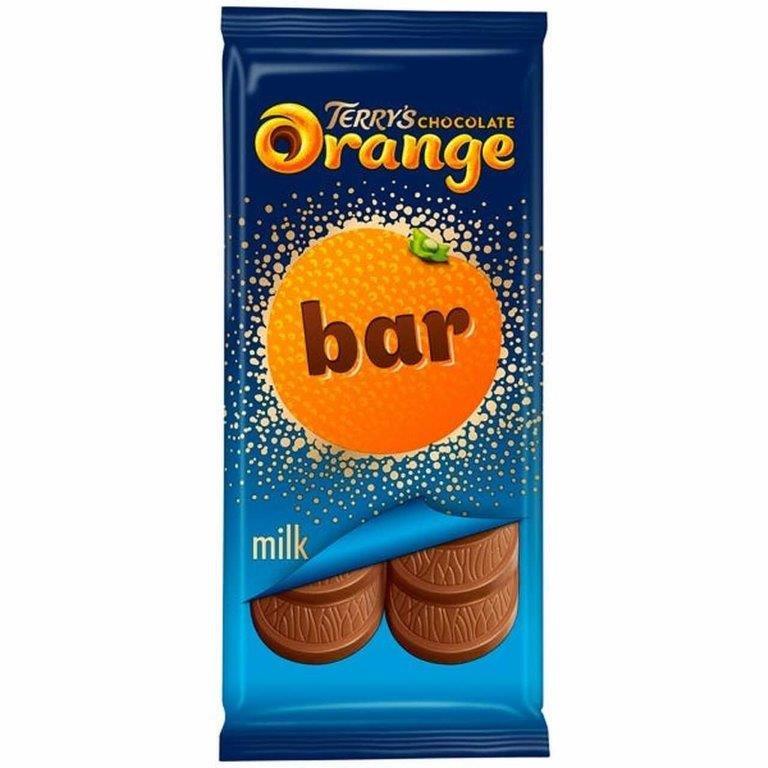 Terrys Orange Choco Milk Tablet 90g