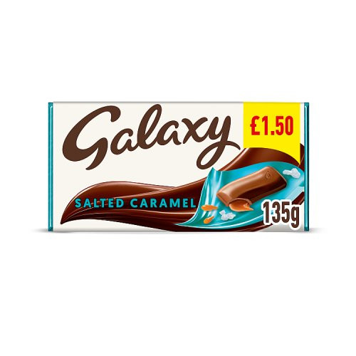 Galaxy Block Salted Caramel 135g PM £1.50