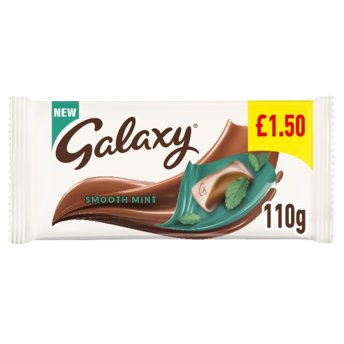 Galaxy Block Mint Large 110g PM £1.50