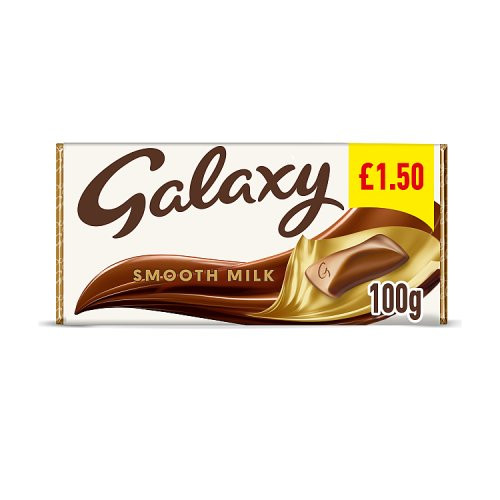Galaxy Block Smooth Milk 100g PM £1.50