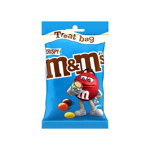 M&Ms Treat Bag Crispy 77g