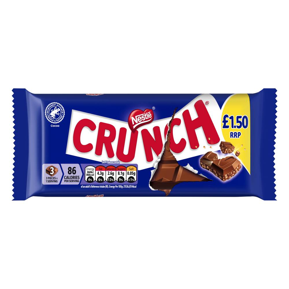 Nestle Crunch Milk PM £1.50 100g