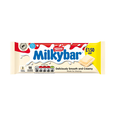Milkybar White Block PM £1.50 90g