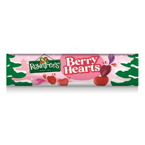 Rowntrees Berry Hearts Giant Tube 100g NEW