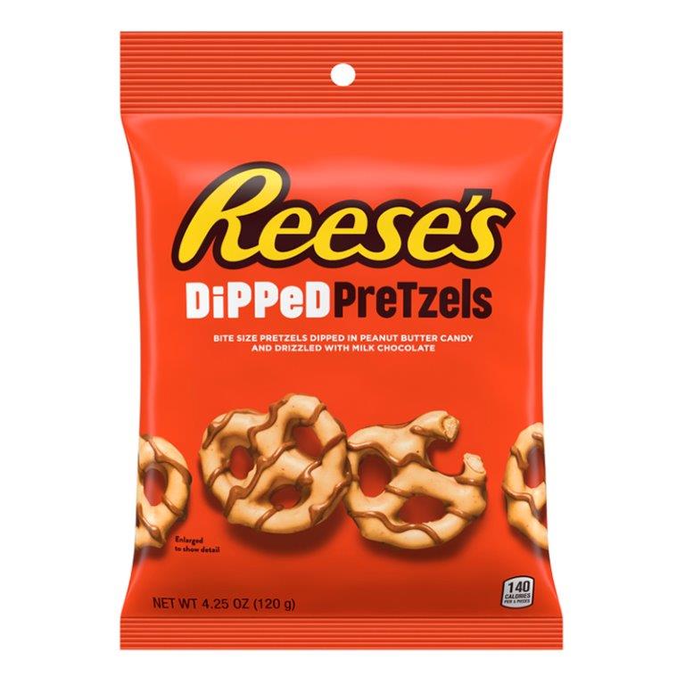 Reeses Peanut Butter Dipped Pretzels 120g
