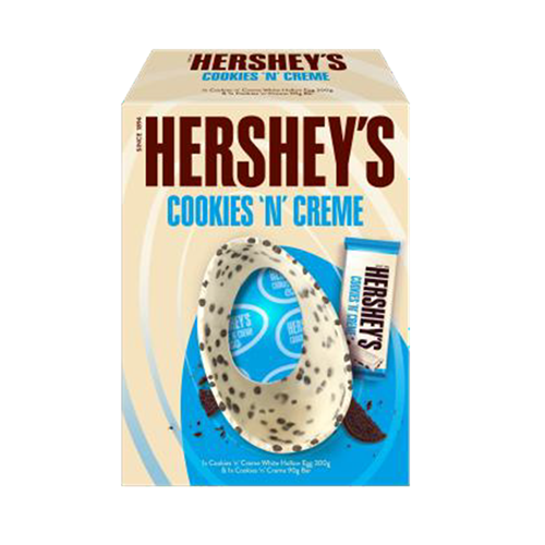 Hersheys Cookies & Creme Hollw Egg 390g