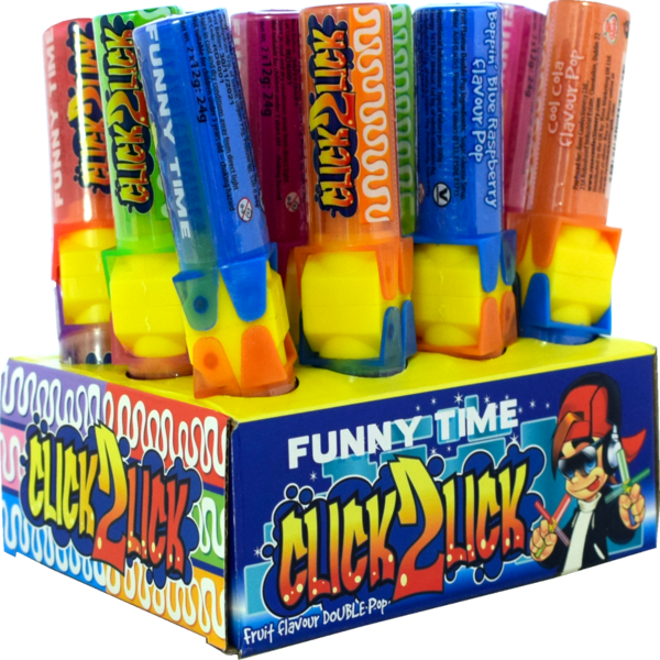 Funny Time Click 2 Lick Pop 24g