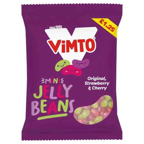 Vimto Mini Jelly Beans Bag P £1.25 140g