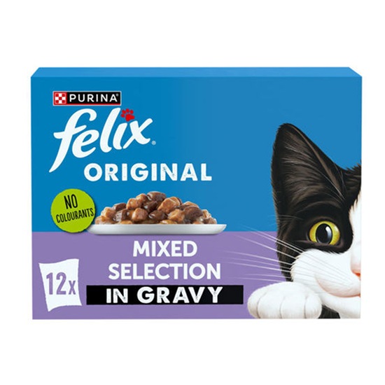 Felix Original Mixed Selection In Gravy (12 x 85g)