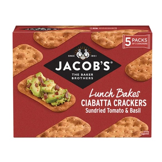 Jacobs Ciabatta SDTomato & Basil Multipack 140g