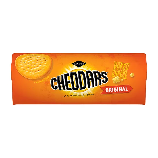 Jacobs Baked Cheddars Cheese Crackers 150g