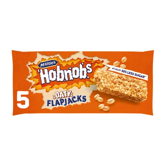 McVities Hobnob Oaty Flapjack 5pk 155g