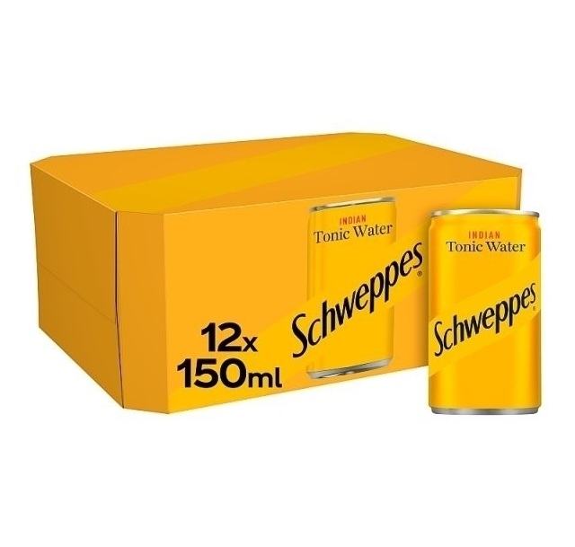 Schweppes Tonic Water 12pk (12 x 150ml) (HS)