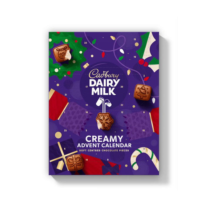 DUNIYA | Cadbury Dairy Milk Milk Dark Advent Calendar 170g  Thumbnail
