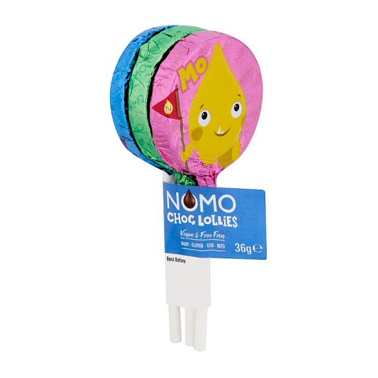 DUNIYA | NOMO Chocolate Lollies 3pk 37g Thumbnail