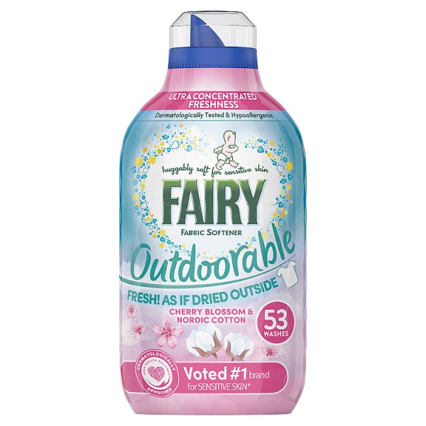 Fairy Fabric Enhancer Liquid Cherry Blossom & Nordic Cotton 53W (HS)