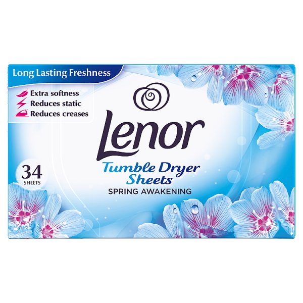 DUNIYA | Lenor Tumble Dryer Sheets Spring Awakening 34pk (HS) Thumbnail