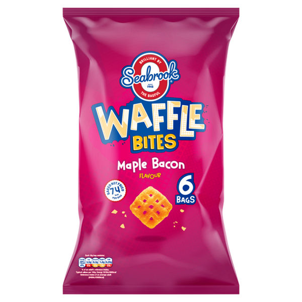 Seabrook Waffles Maple Syrup N Bacon 6pk 16g