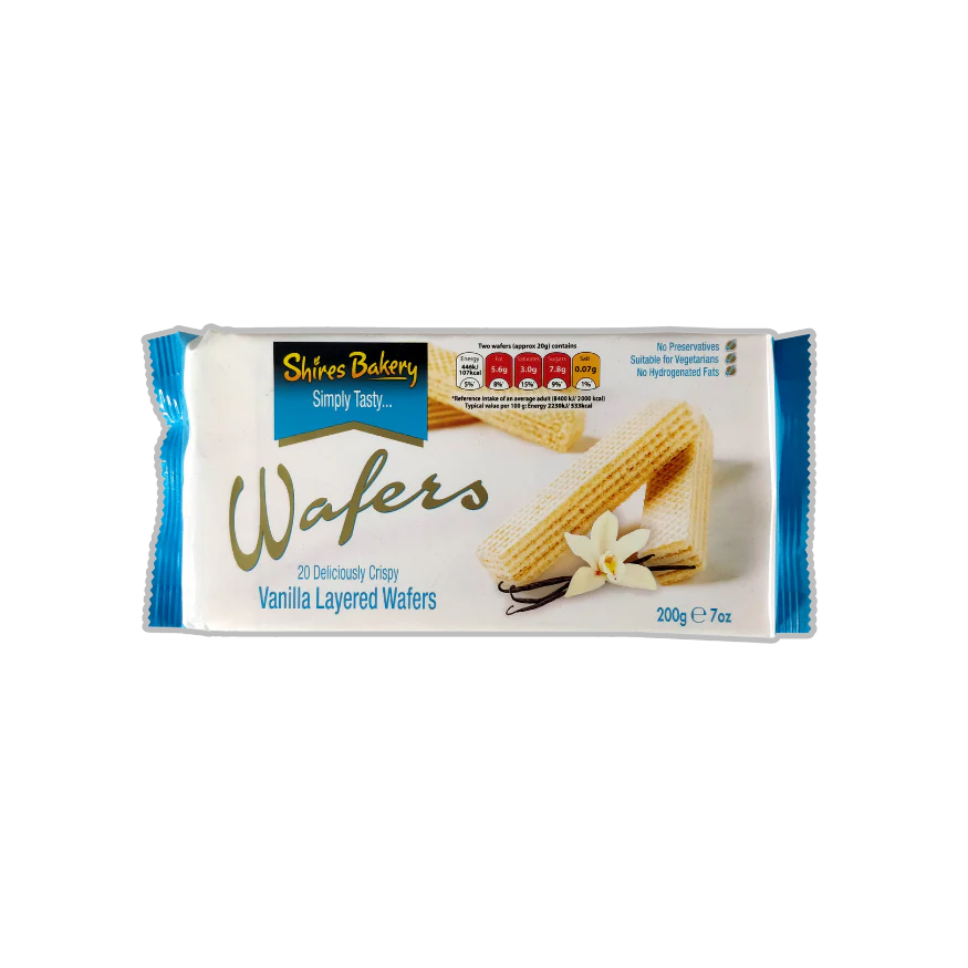 DUNIYA | Shires Bakery Vanilla Wafers 200g Thumbnail