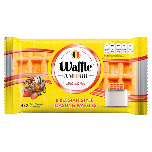 DUNIYA | Waffle Amour Toasting Waffles 200g Thumbnail
