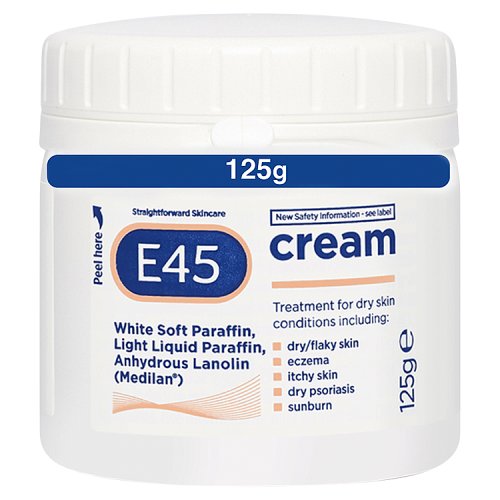 E45 Dermalogical Cream Tub6 125g