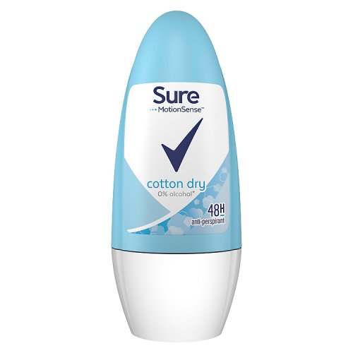 Sure Roll On Deodorant Cotton Dry Women 50ml