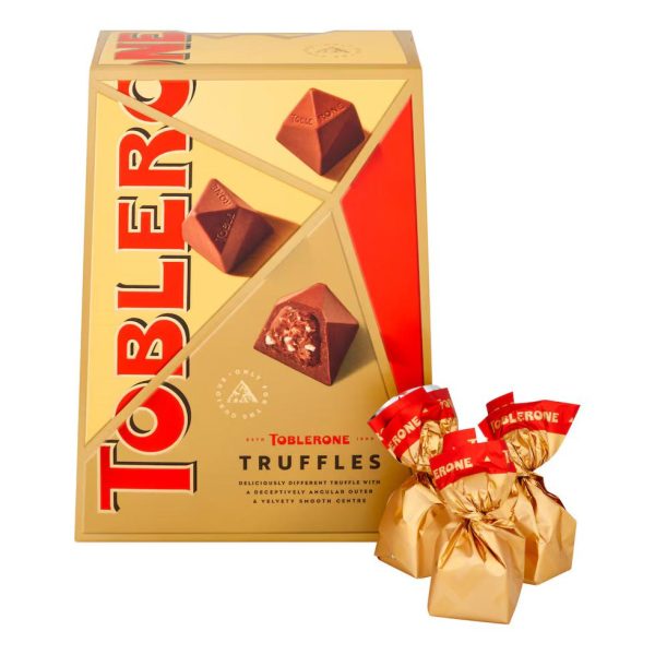 Toblerone Gold Assorted Truffles 180g NEW