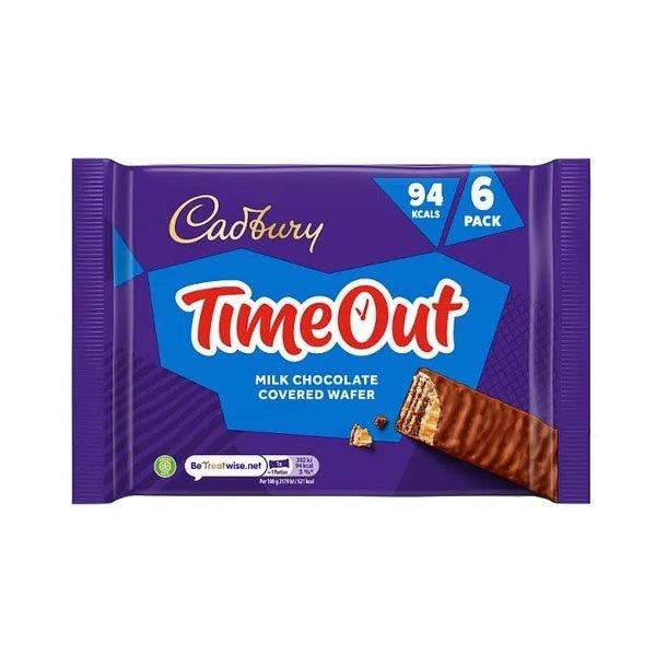 Cadbury Timeout 6pk (6 x 18g) 108g (E)