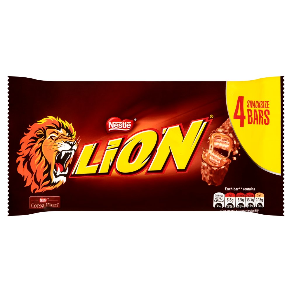 Lion Bar Milk 4pk (4 x 30g) (B)