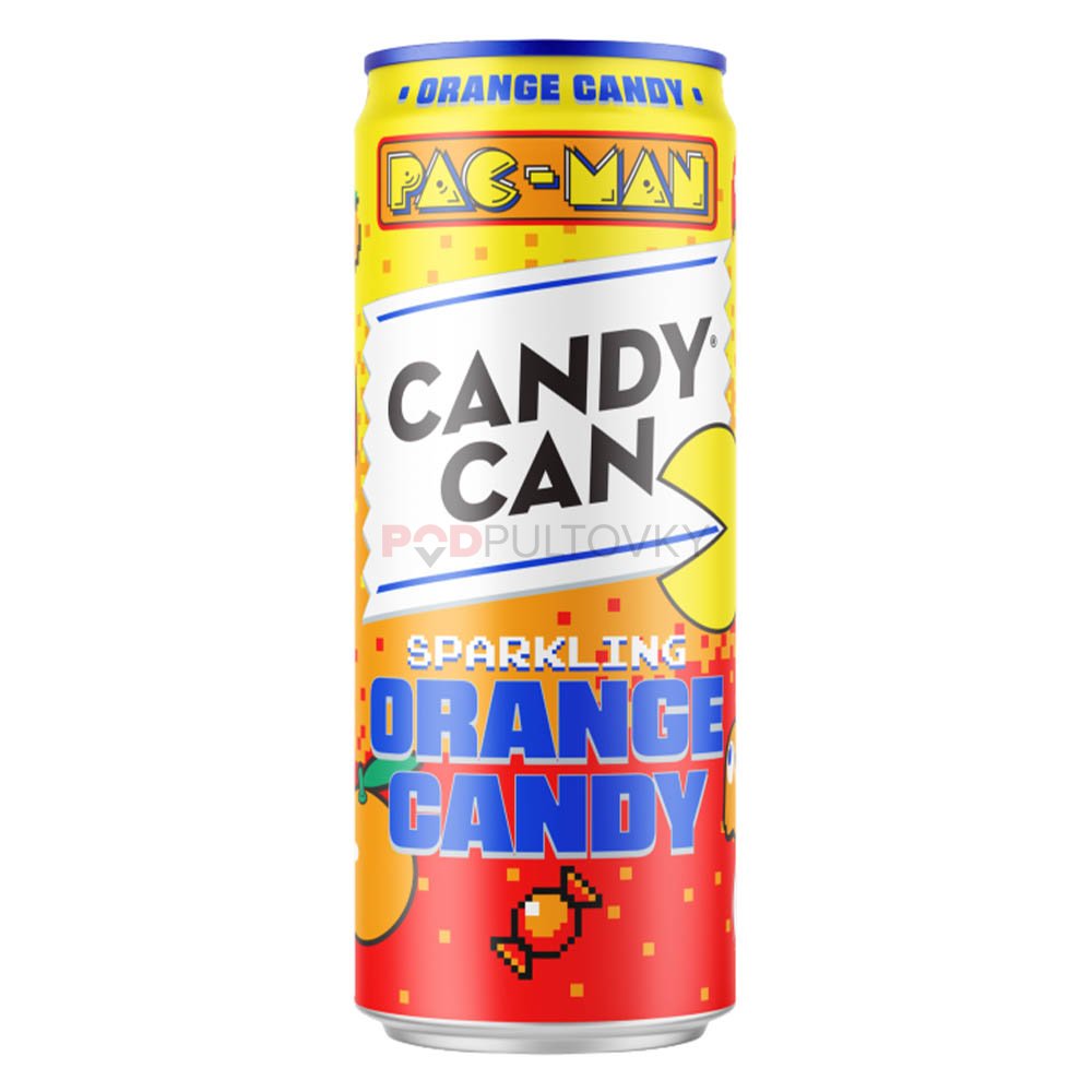Candy Can Pac Man Orange 330ml NEW