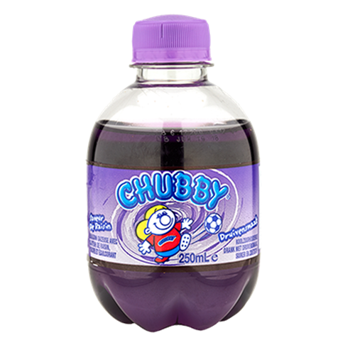 Chubby Soda Raisin Grape 250ml