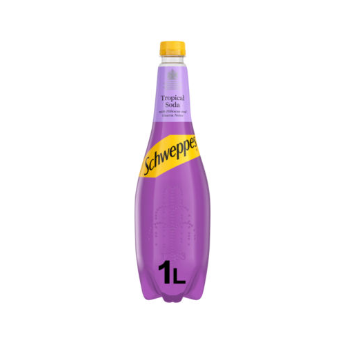 Schweppes Tropical Soda 1Ltr