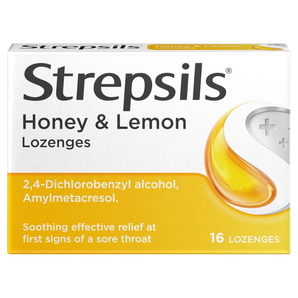 Strepsils Honey & Lemon 16s